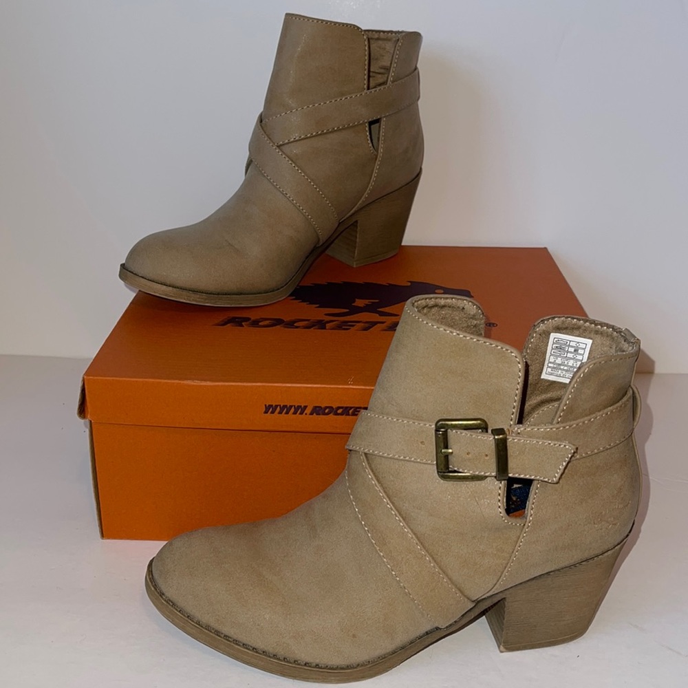 Rocket Dog Sasha Heeled Ankle Boots